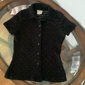 Lace Collared Cardigan